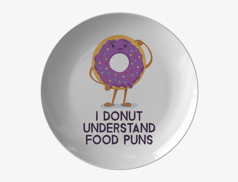 Donut Understand - Dinner Plate - Fp42b-pl - Doughnut, transparent png download