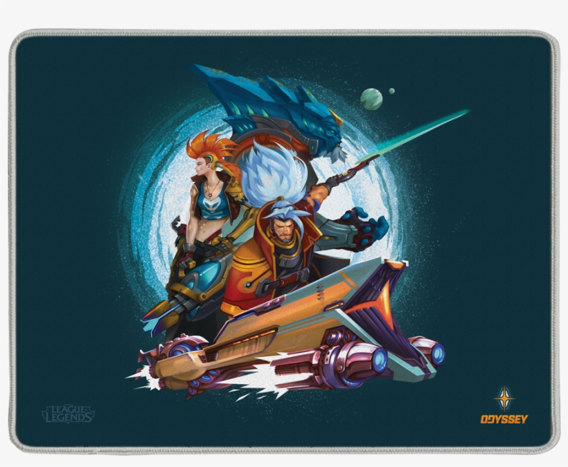 Odyssey Crew Mousepad - League Of Legends Odyssey Jacket, transparent png download
