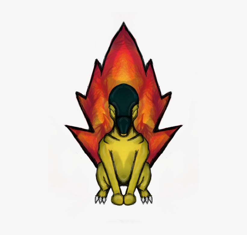 #pokémon #fanart #yoarte #pokemonfanart #generation - Cyndaquil, transparent png download