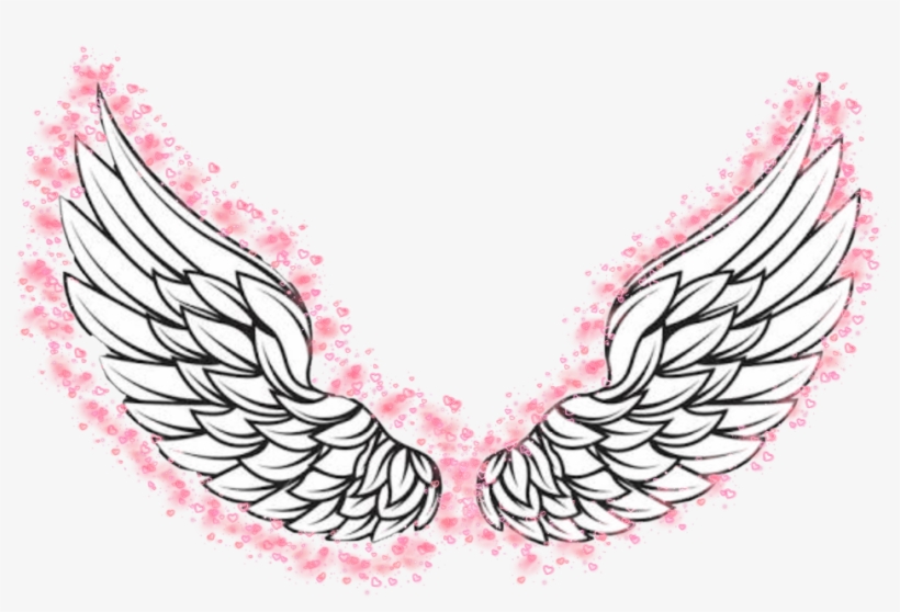 Angelwings Angel Pink Pinkwings Love Heaven Halo Stars, transparent png download