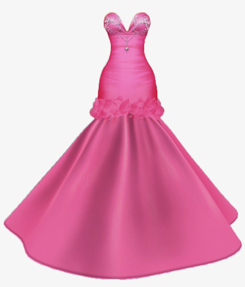 Td Bridal Gown With Appliers - Portable Network Graphics, transparent png download