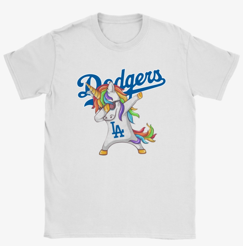 Los Angeles Dodgers Unicorn Dabbing Baseball Sports - Mazda Unicorn, transparent png download