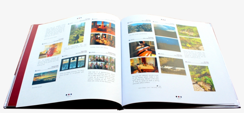 The Beauty Of An Into Real Pages Blog Book - Blog Into Book, transparent png download