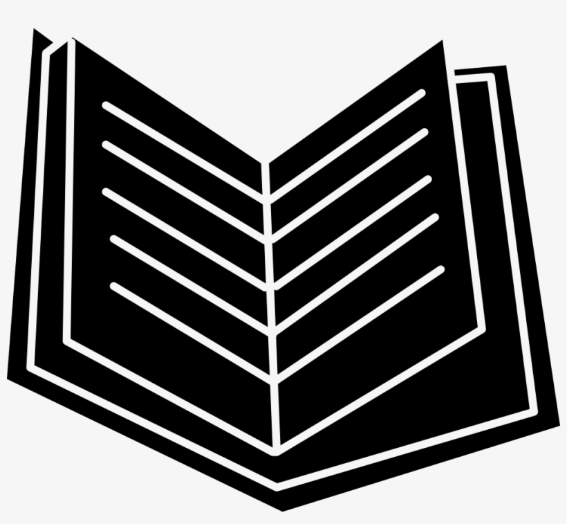 Book Black Opened Pages Comments - Libro Negro Animado Png, transparent png download
