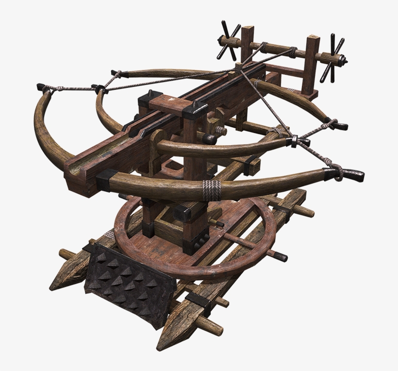 Based On The "triple Bed Crossbow" Used During The - 床 弩, transparent png download