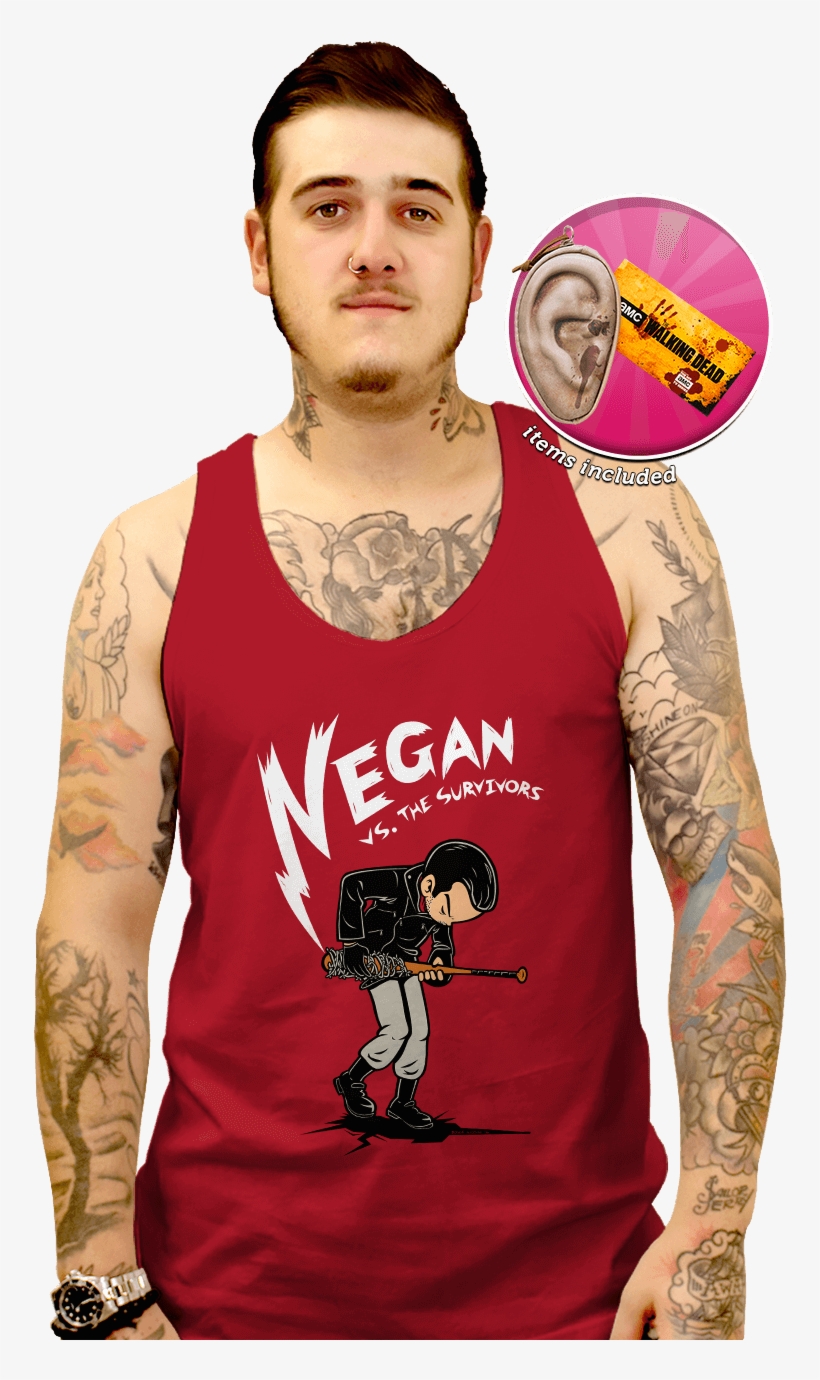 Lend Me Your Ear Bundle - Negan Versus The Survivors Phone Case - Samsung Galaxy, transparent png download