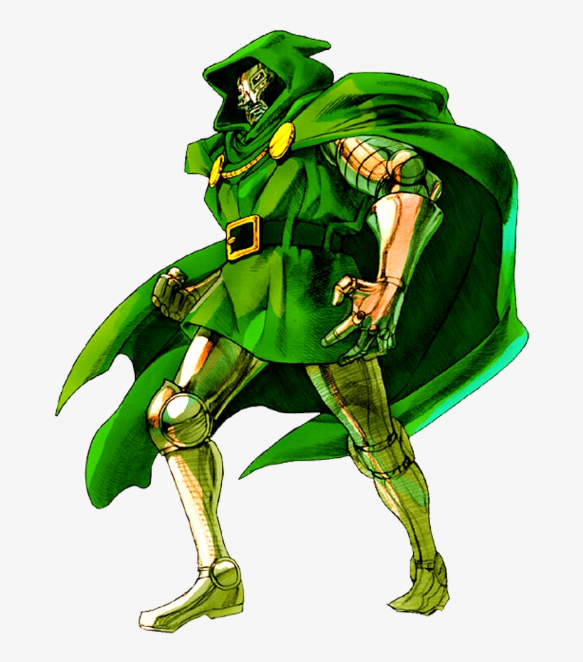 Top 5 On The Strip - Marvel Vs Capcom 2 Doctor Doom, transparent png download