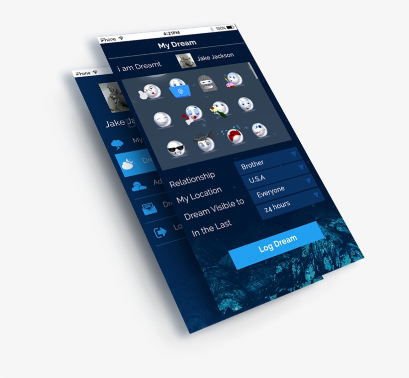 Dream Sharing Android App - Android, transparent png download