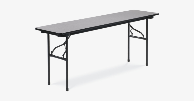 6000 Series Rectangle Folding Table 18" X 72" Top - 60" X 18" Folding Table By Virco, transparent png download