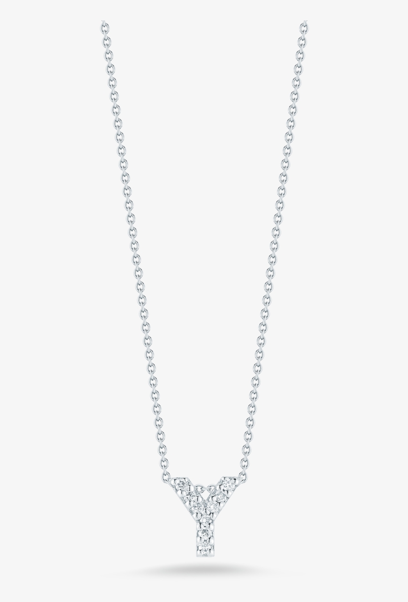 Tiny Treasures Love Letter Y Pendant With Diamonds, transparent png download