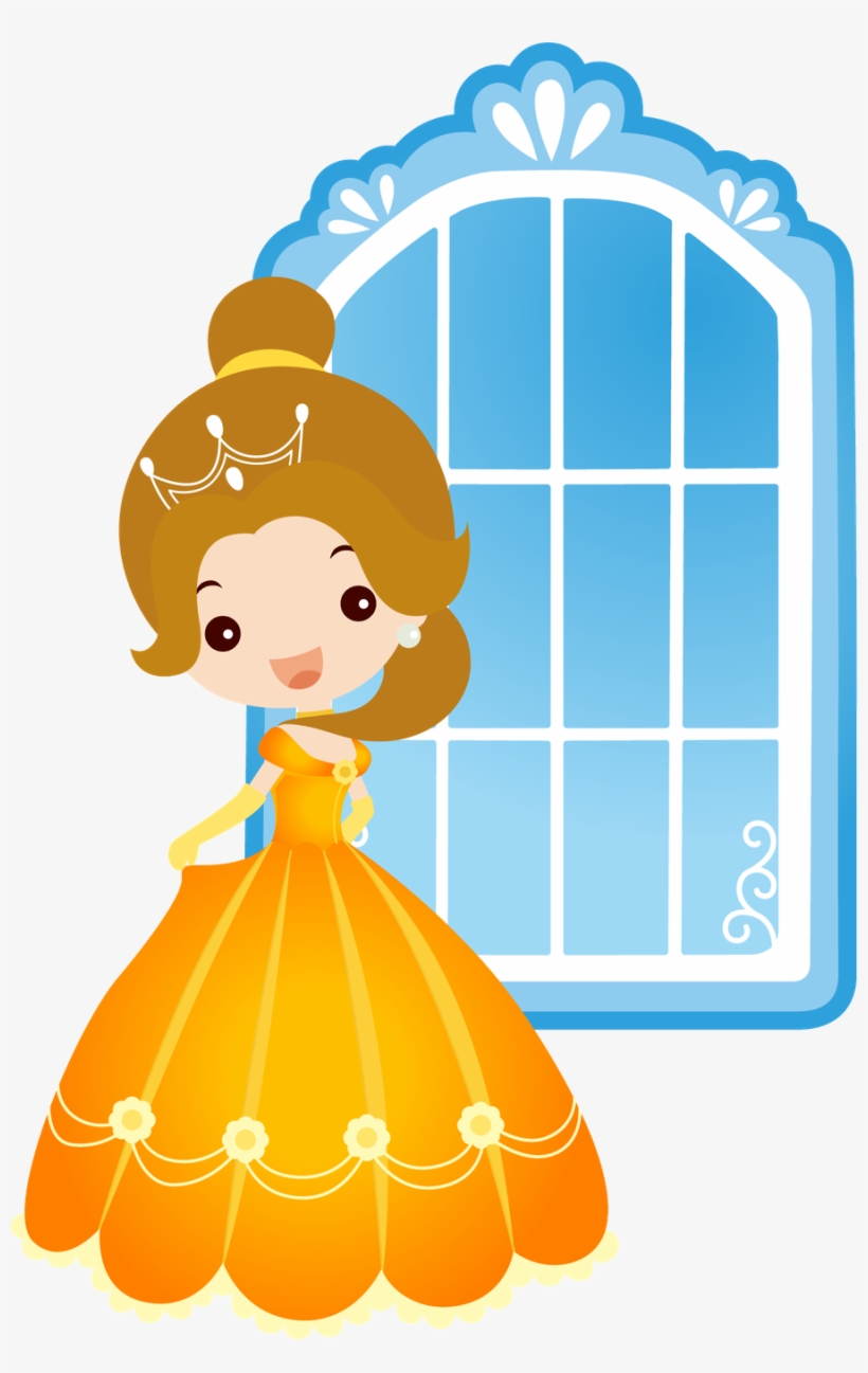A Bela E A Fera Girl Clipart, Girl Boards, Princess - Disney Princess, transparent png download