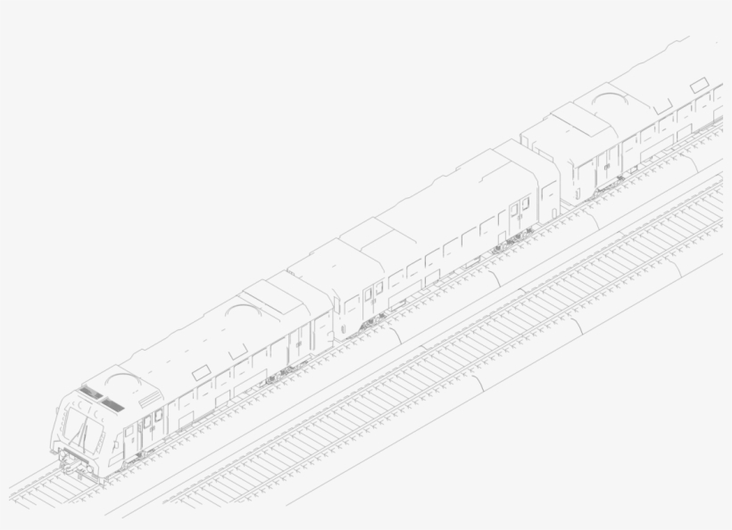 Toy Trains & Train Sets Steam Locomotive Drawing - Train, transparent png download