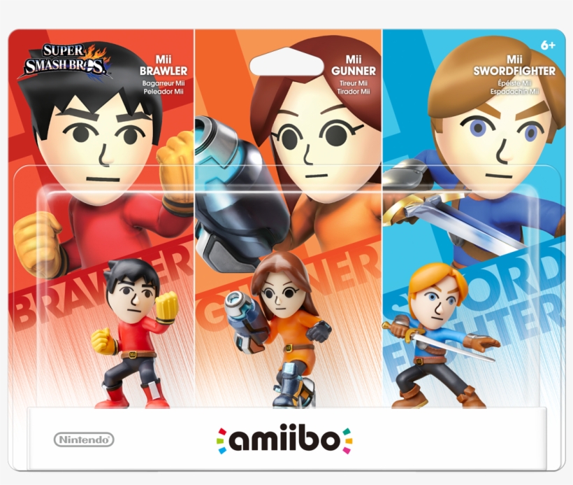 Nintendo Of America On Twitter - Smash Ultimate Mii Fighters, transparent png download