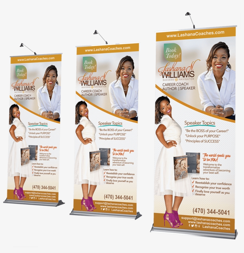 Retractable Banners - Flyer, transparent png download