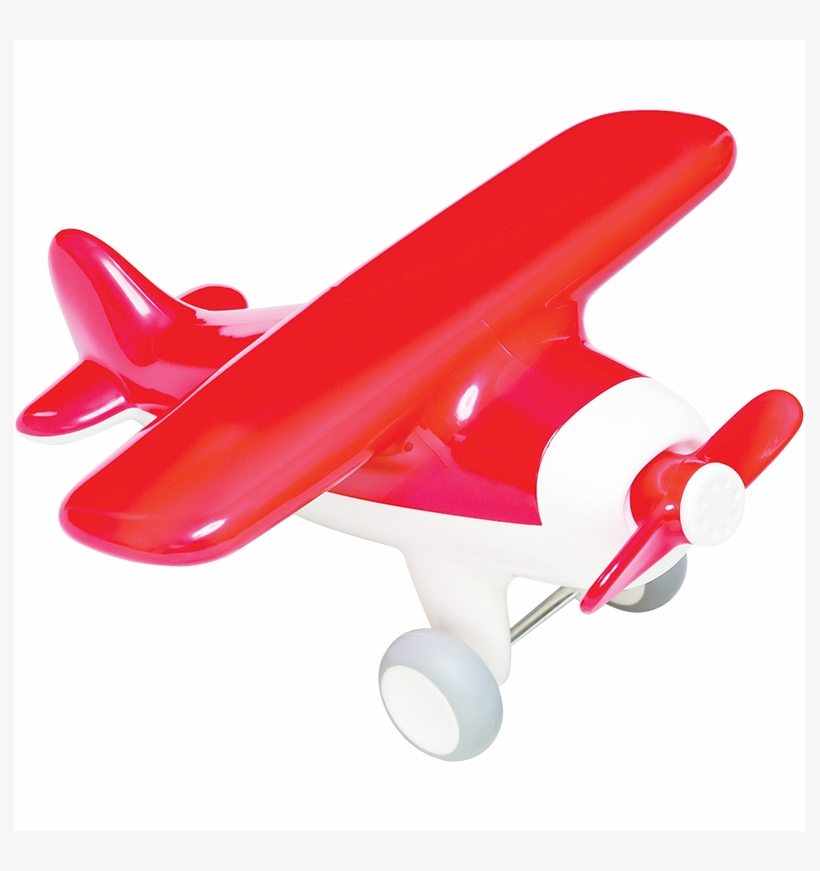 Red Air Plane - Самолет Игрушка, transparent png download