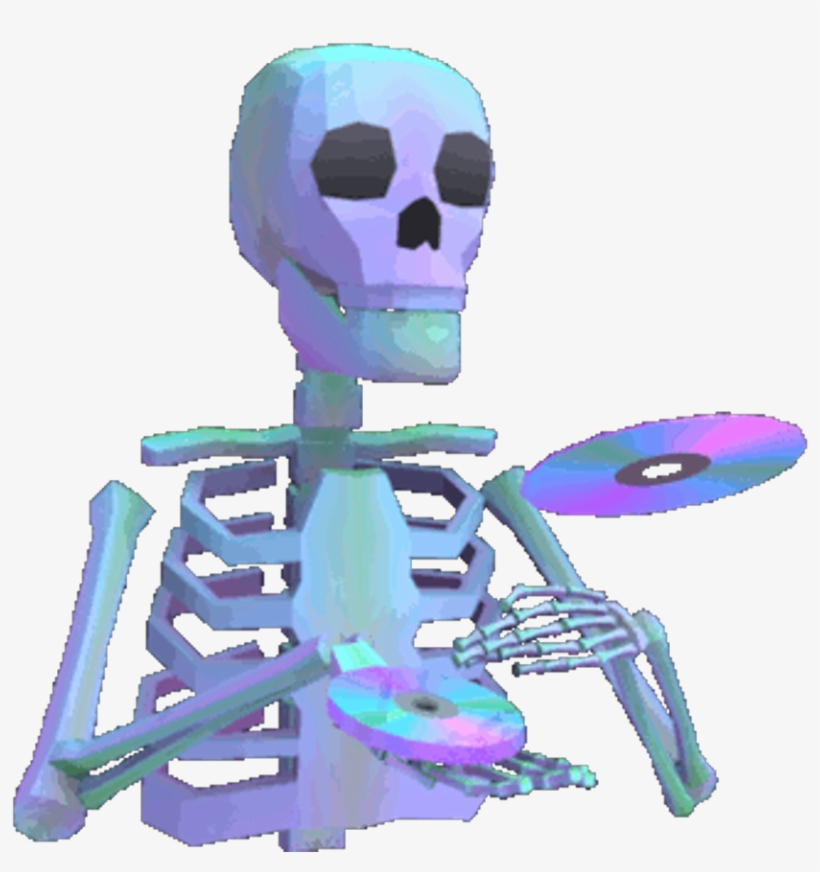 Cd Dvd Deathskelly Vapor Vaporwave Vaporwaveaesthetic, transparent png download