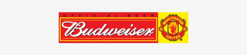 Budweiser Manchester United Logo Png - Budweiser, transparent png download