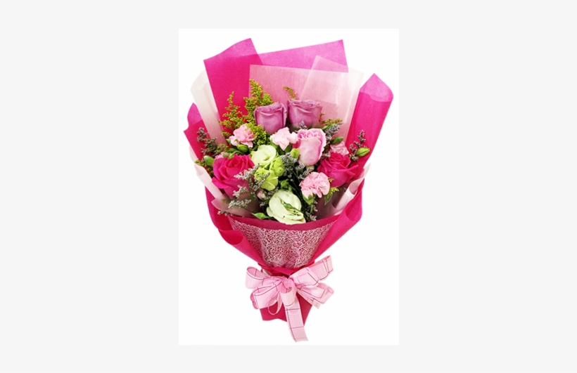 Gorgeous Mixed Flower Bouquet 2 2 - Garden Roses, transparent png download