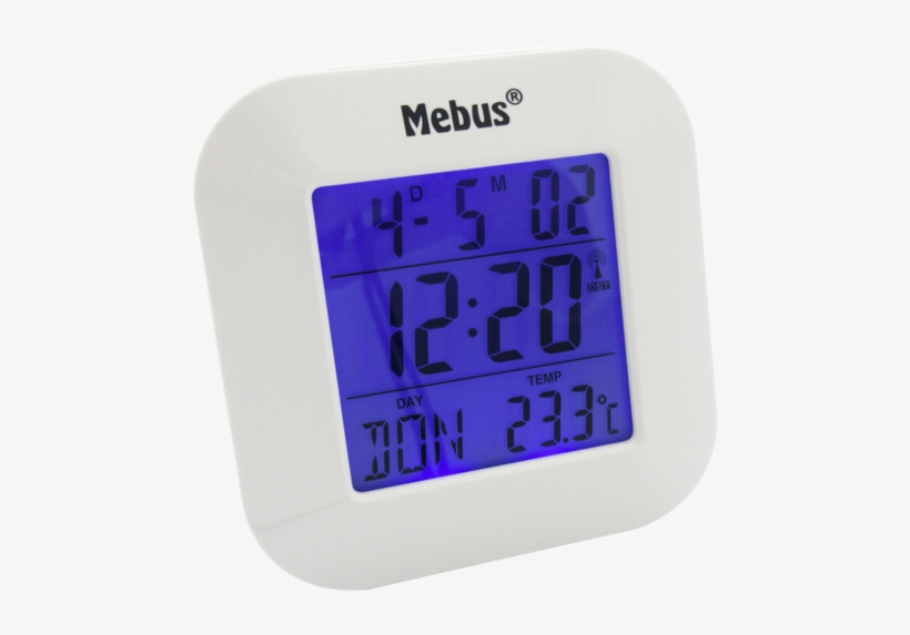 Mebus 51511 Digital Alarm Clock Radio Controlled New - 51511 Funkwecker Digital Hardware/electronic, transparent png download