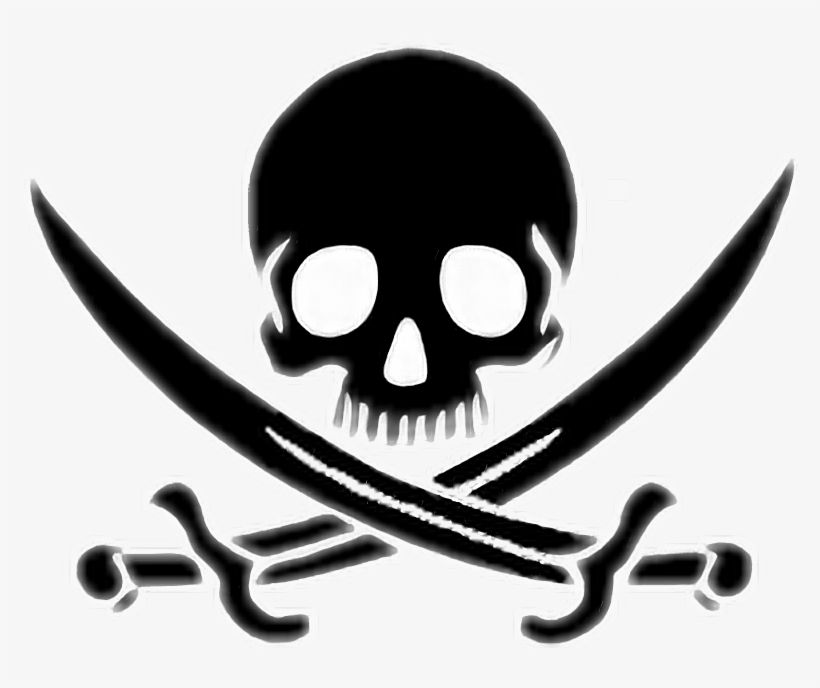 Ftestickers Sticker - Jack Rackham Jolly Roger Png, transparent png download