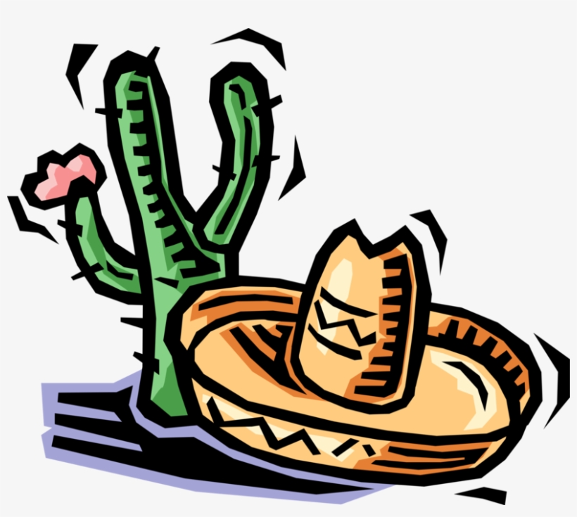 Vector Illustration Of Desert Vegetation Succulent, transparent png download