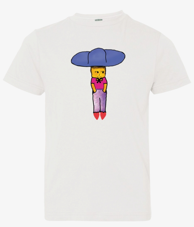 Boy In Mexican Hat Youth Jersey T-shirt - Longboard, transparent png download