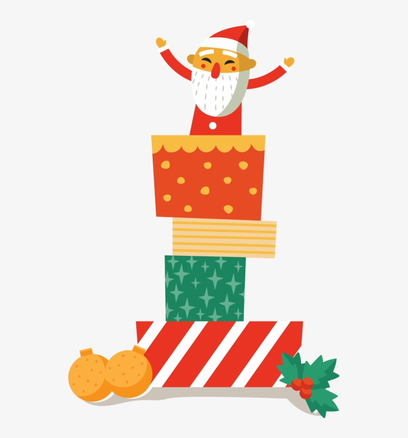 Santaclause-suprise - Portable Network Graphics, transparent png download