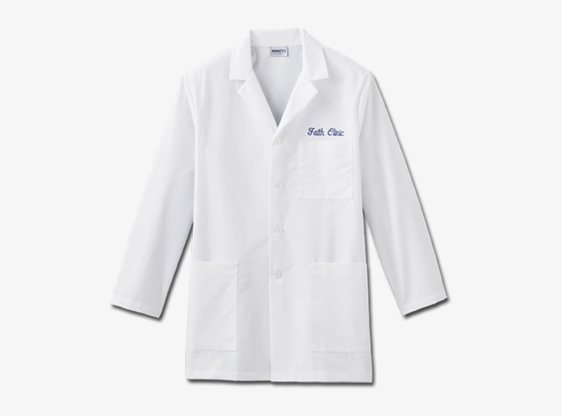 Meta Fundamentals Men's 34" Labcoat - White Coat, transparent png download