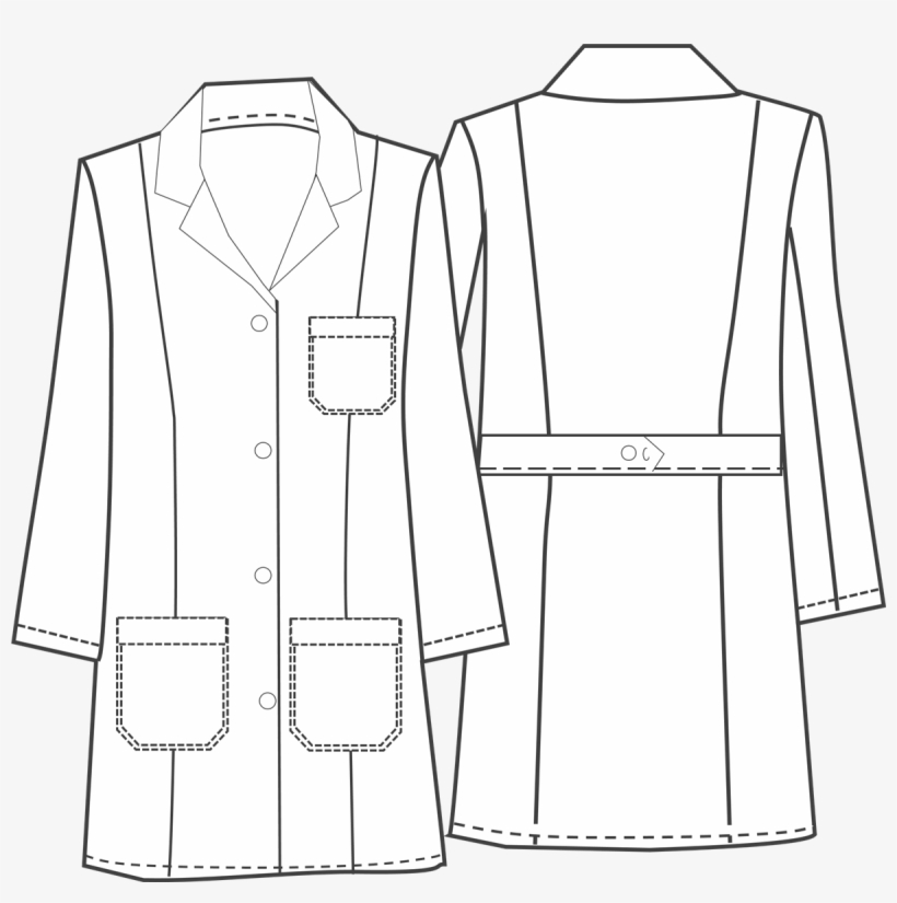 3301 Fashion Seal 100% Cotton Coat - Cotton, transparent png download