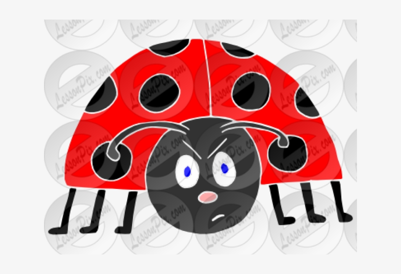 Grouchy Ladybug Clipart Transparent PNG - 640x480 - Free Download on