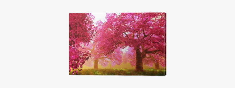 Mysterious Cherry Blossom Trees Canvas Print • Pixers® - Postmaster By Rabindranath Tagore, transparent png download
