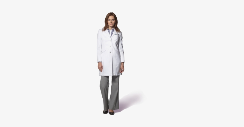Women's Tailored Lab Coat - Doctor Coat For Women, transparent png download