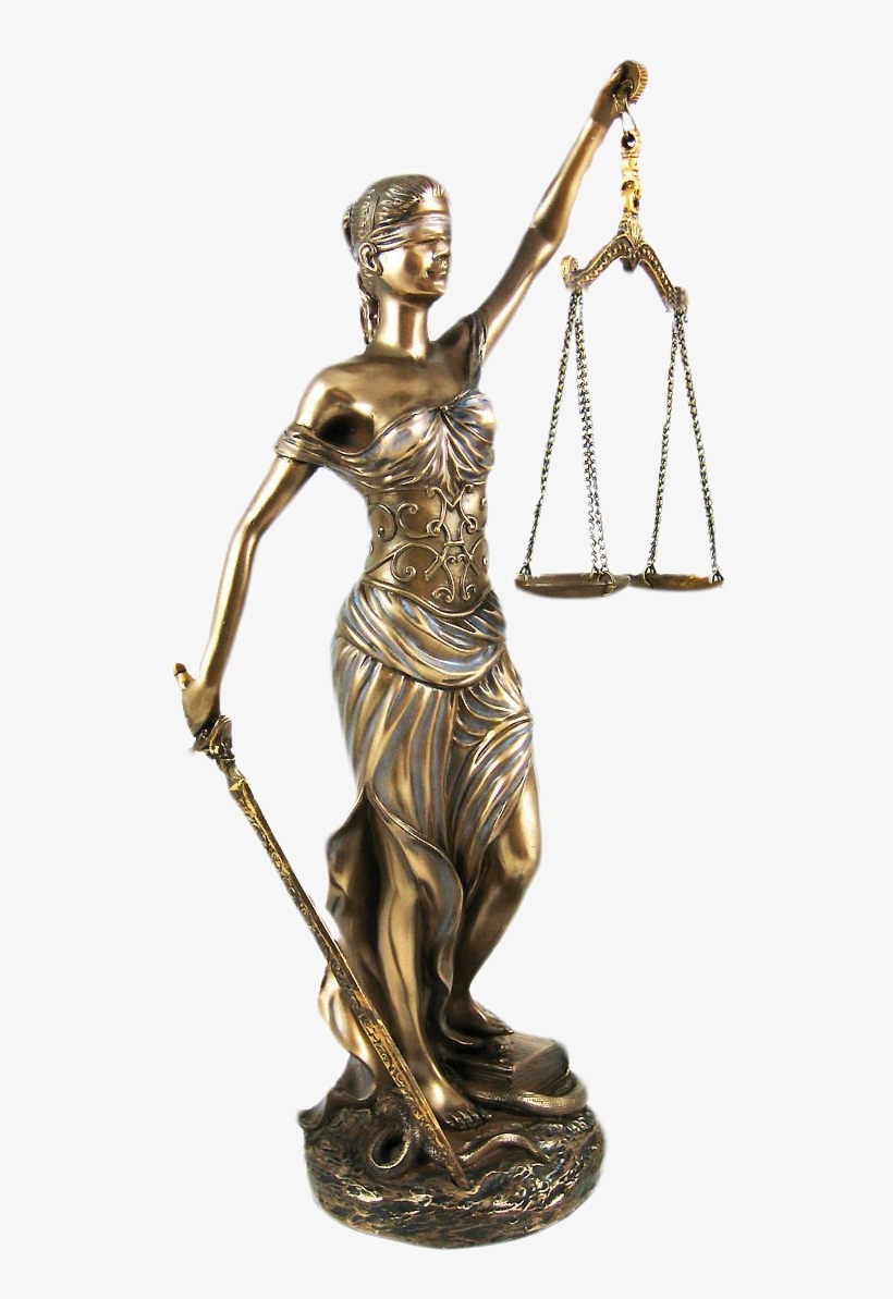 Paralegal Services New York - Lady With Scales, transparent png download