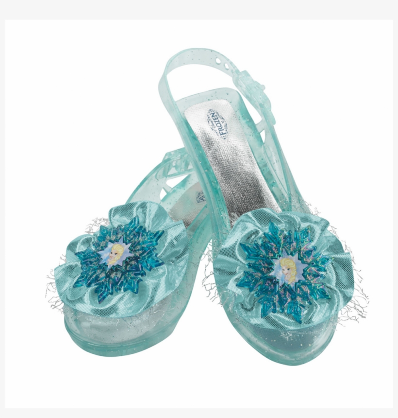 Elsa Frozen Girls Shoes - Frozen Elsa Shoes, transparent png download