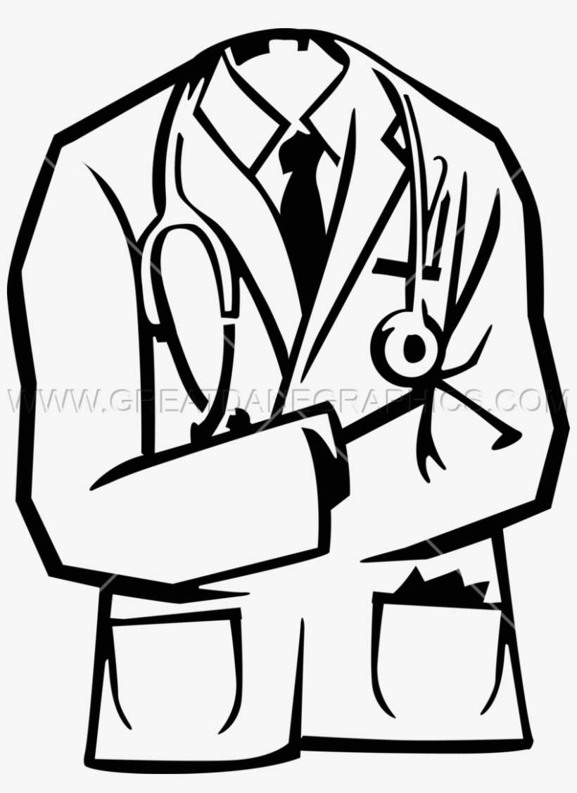 Graphic Free Download Free On Dumielauxepices Net - White Coat, transparent png download