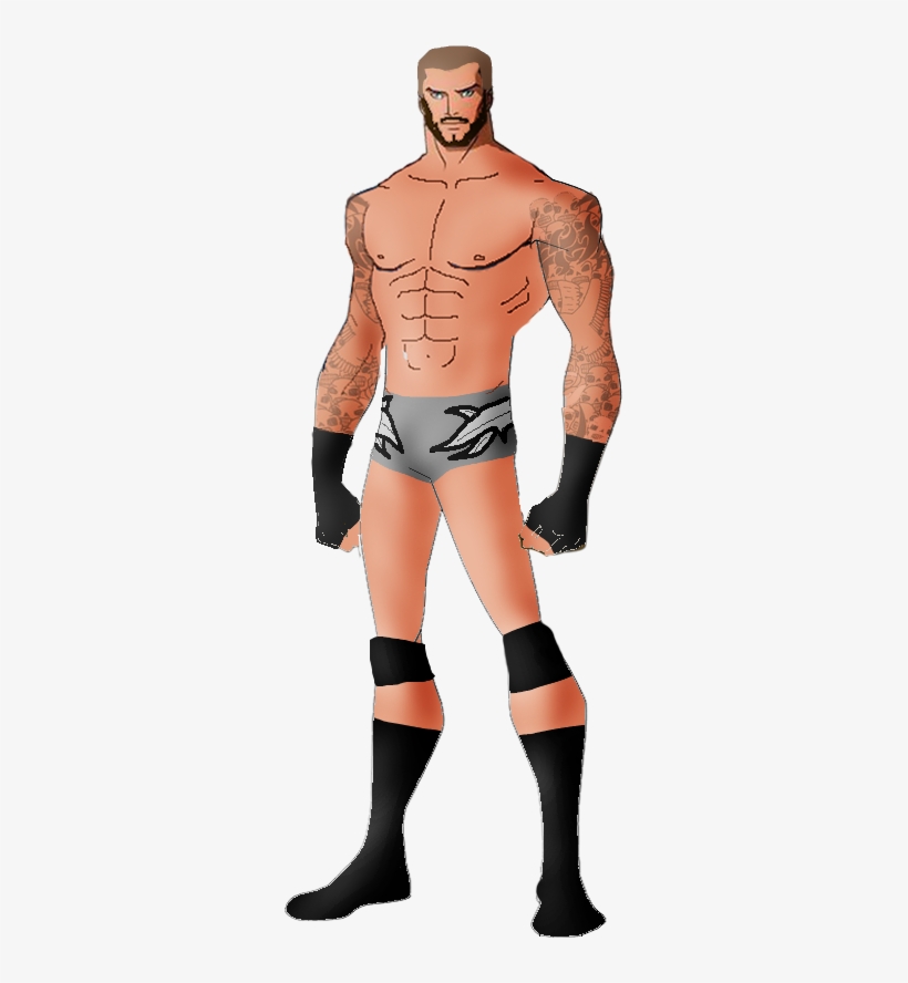 Clip Art Black And White Download Superstars By Firearrow - Randy Orton, transparent png download