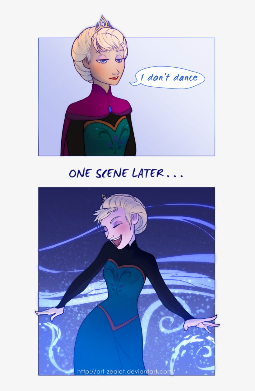Don't Dance One Scene Later Http - Don T Dance Frozen, transparent png download