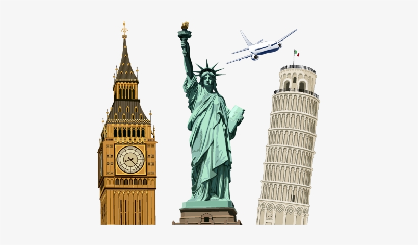 Tower Clipart Biza - Statue Of Liberty, transparent png download
