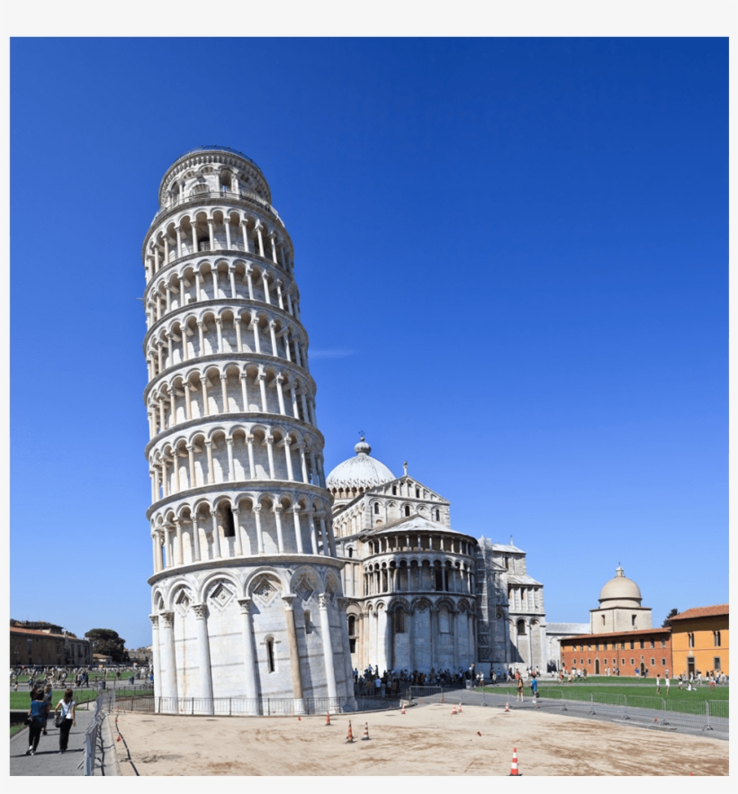 The Tower Continued To Tilt Over The Next 600 Years, - Piazza Dei Miracoli, transparent png download