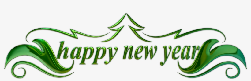 Happy New Year Text 4 - Wikimedia Commons, transparent png download