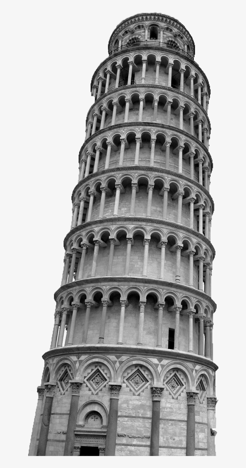 Pisa Bw - Piazza Dei Miracoli, transparent png download