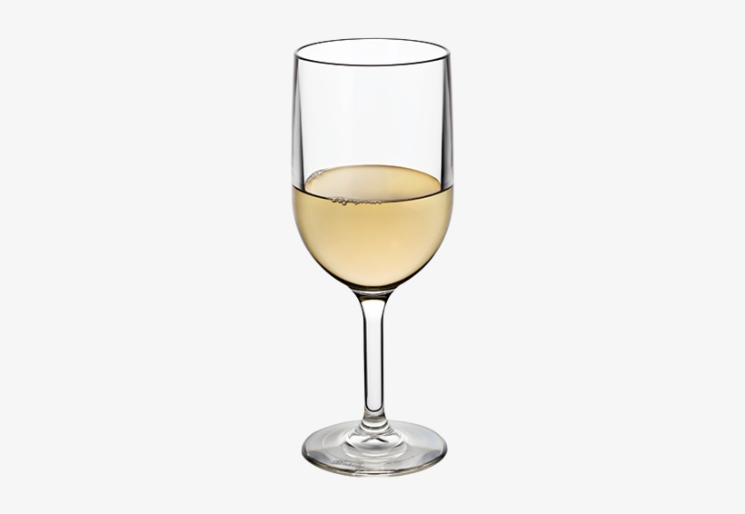Wine Glass 12oz With White Wine - Wine Glass, transparent png download