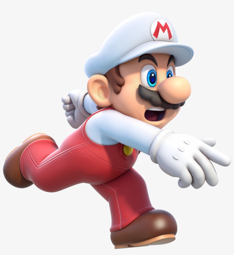 Fire Mario Not Fire - Transparent Fire Mario Png, transparent png download