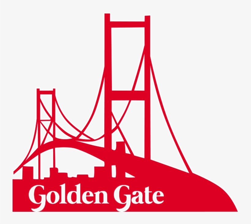 Approved[accepted] Golden Gate Bridge Geofilter - Silueta De Puente Colgante, transparent png download
