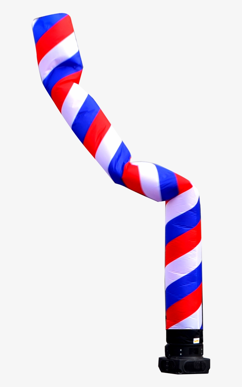Barber Pole Tube 20ft - Barbershop Flag, transparent png download