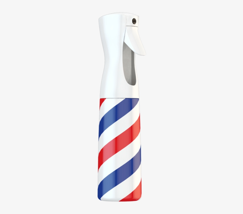 Mist Spray Bottle''barber Pole'' - Barber Water Spray Bottle, transparent png download