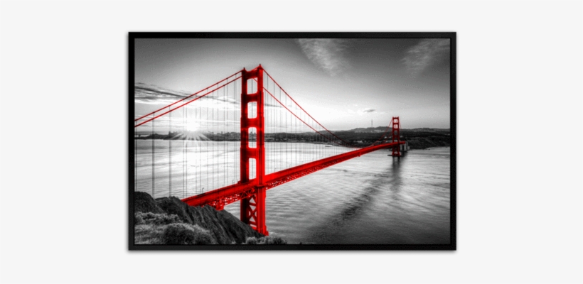 Sale Golden Gate Bridge - Decorarts - Golden Gate Bridge, San Francisco, Califonia., transparent png download