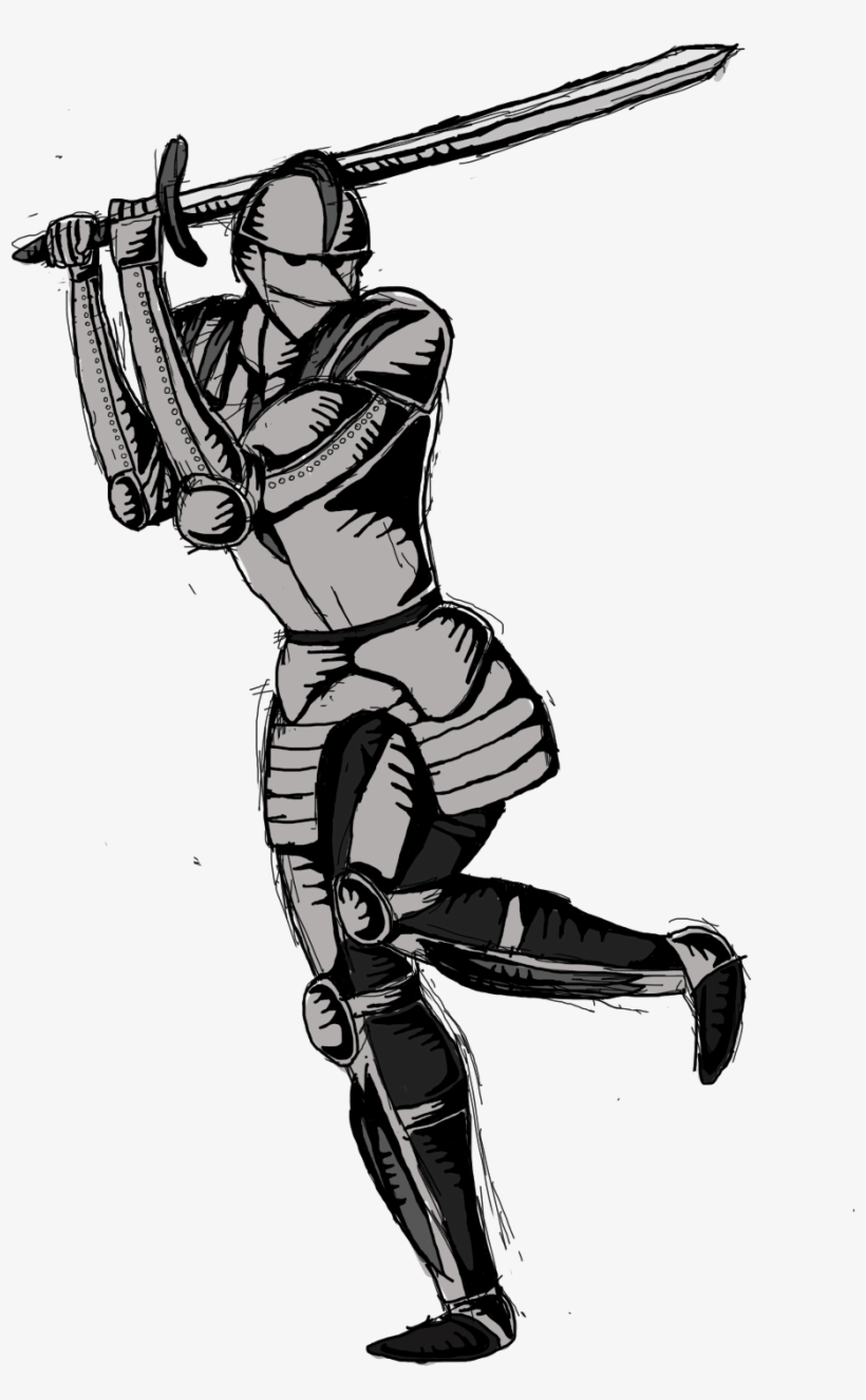 I Preferably Wanted To Use Ones That Could Imply The - Pose Swinging A Sword, transparent png download