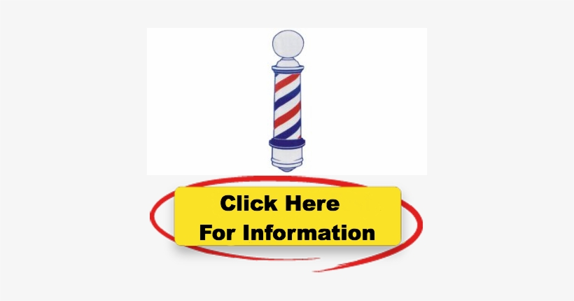 Barber Pole Decal Background - Barber Pole Decal, transparent png download