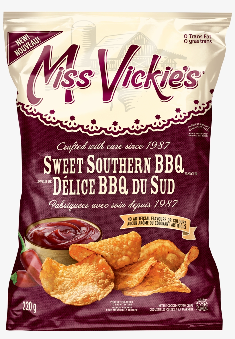 Miss Vickie's® Sweet Southern Bbq Kettle Cooked Potato Miss Vickie's Lime & Black Pepper